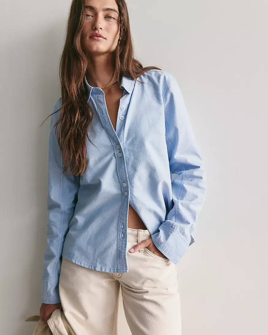 Free People Benny Slim Oxford