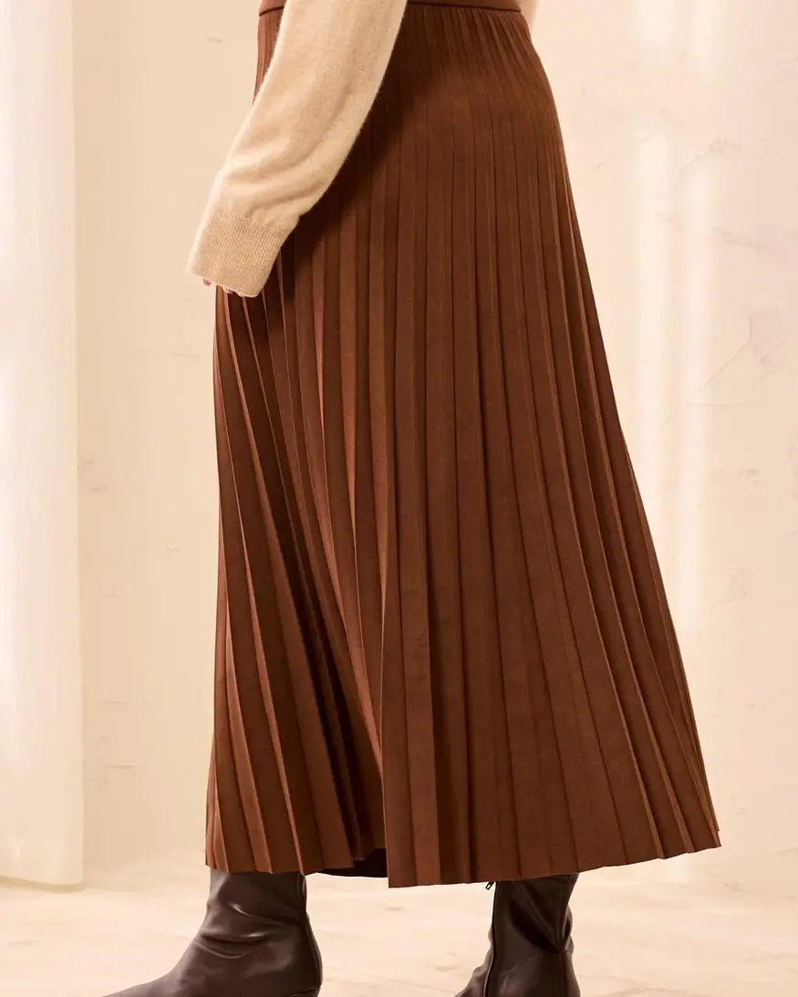 Tribal Casely Pleat Skirt