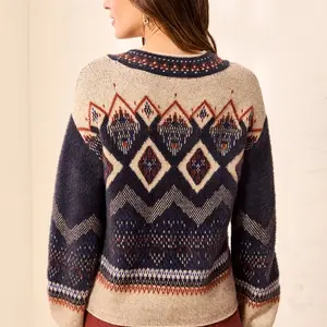 Tribal Cosmin Mock Neck Sweater