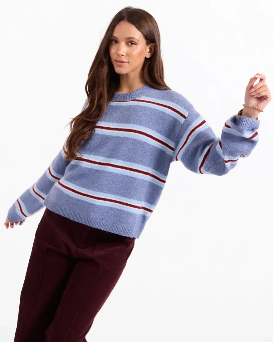 Hudson Stripe Sweater