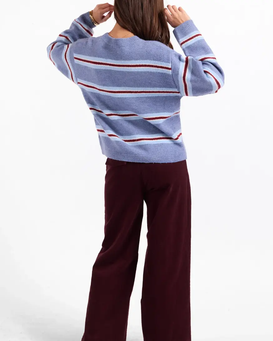 Hudson Stripe Sweater