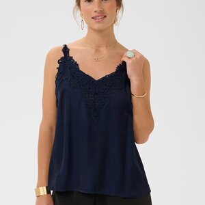 Cream Anna Cami Top