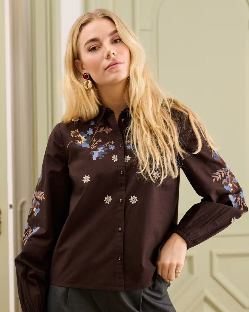 Cream Peona Shirt