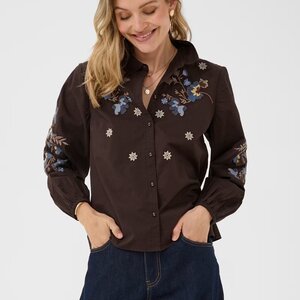 Cream Peona Shirt