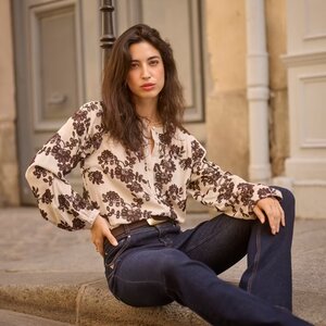 Cream Ruby Blouse