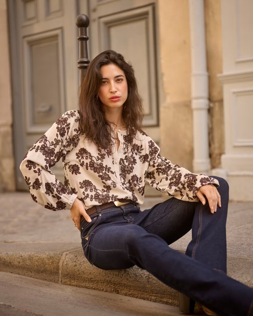 Cream Ruby Blouse