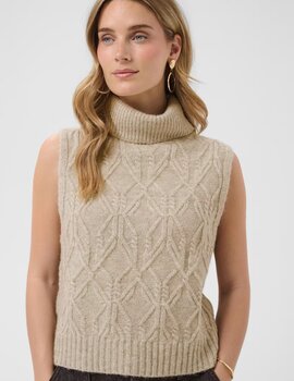 Cream Elsie Knit Slipover