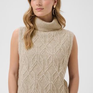 Cream Elsie Knit Slipover