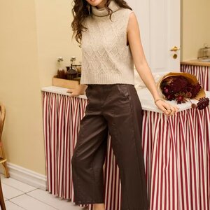 Cream Elsie Knit Slipover