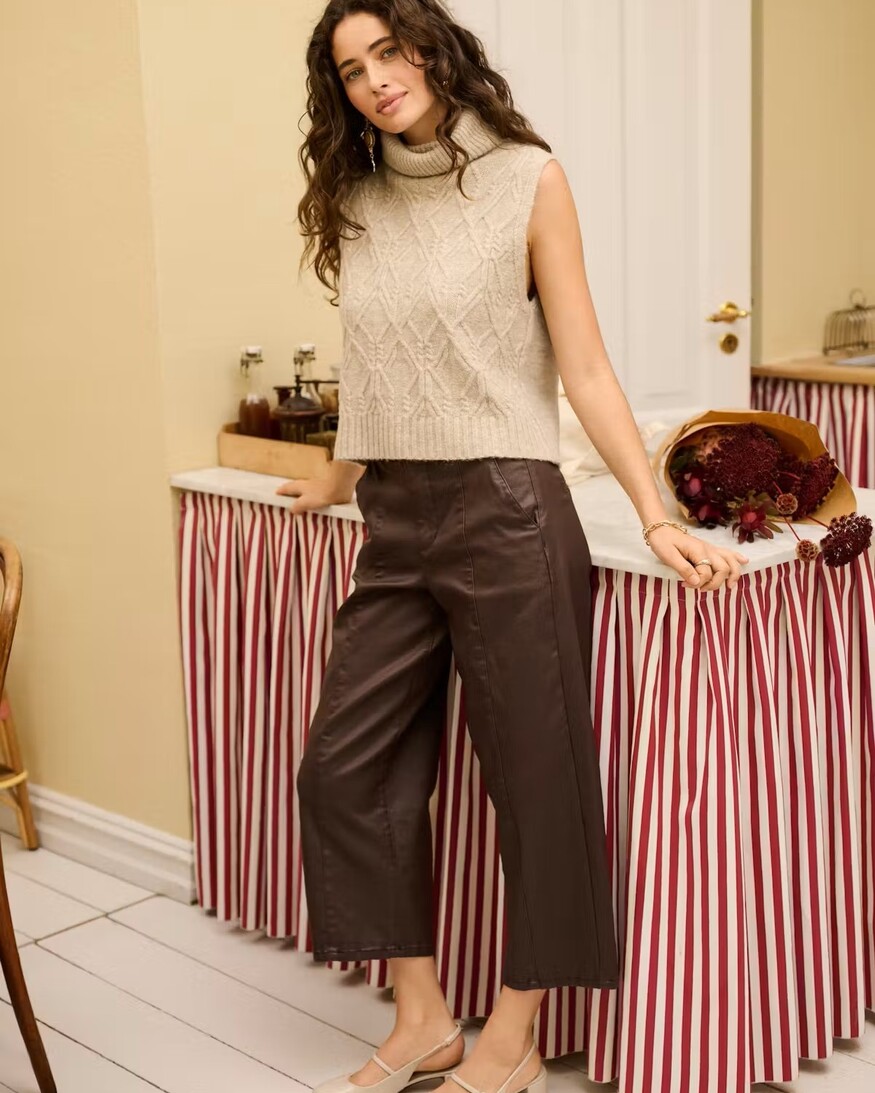Cream Elsie Knit Slipover