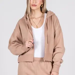 Cest Moi Cotton Zip Hoody