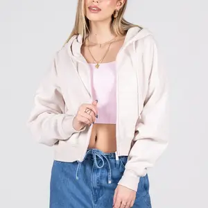 Cest Moi Cotton Zip Hoody