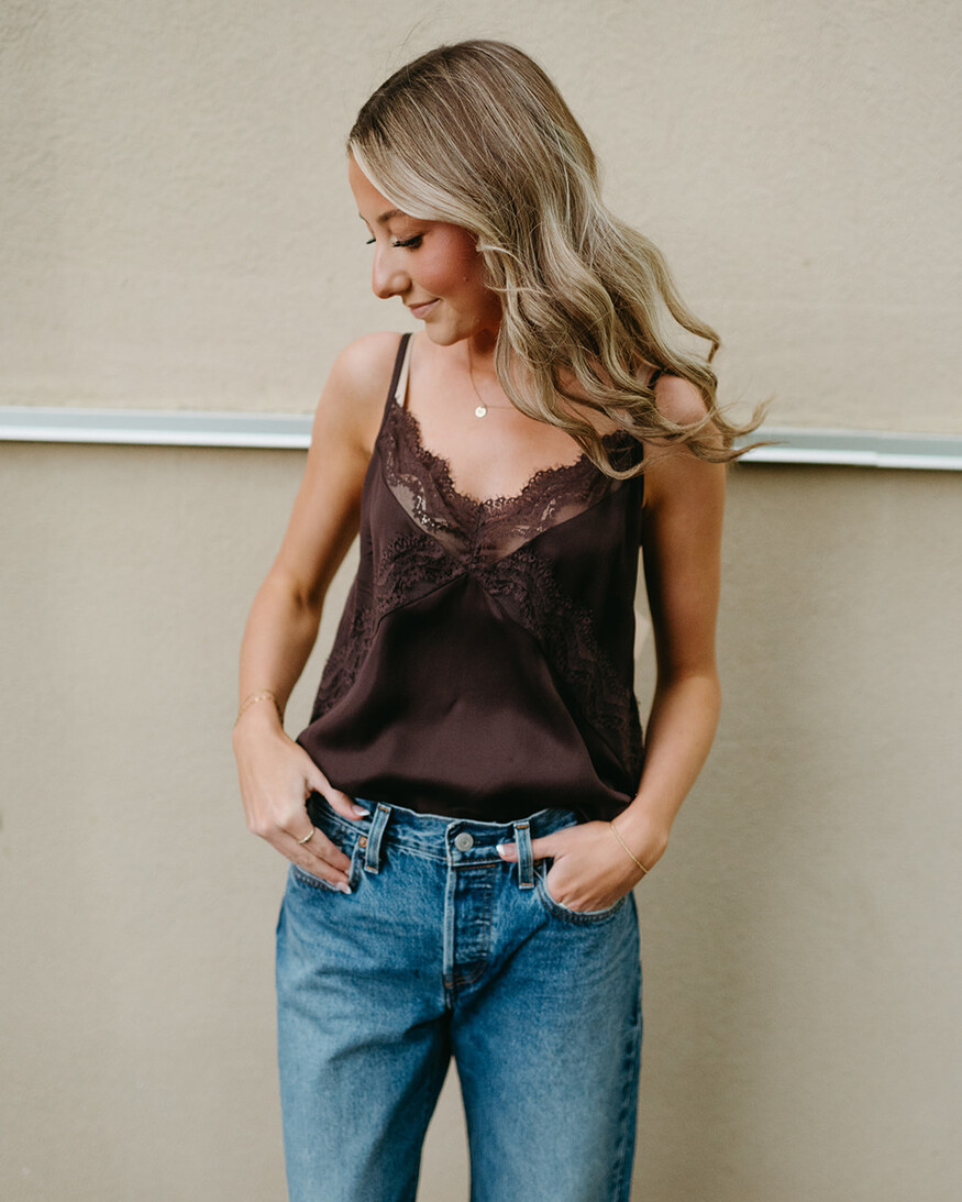 Esqualo Kinsley Lace Cami