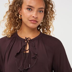 Esqualo Kayce Ruffle Blouse