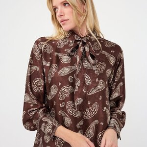 Esqualo Kira Bow Blouse
