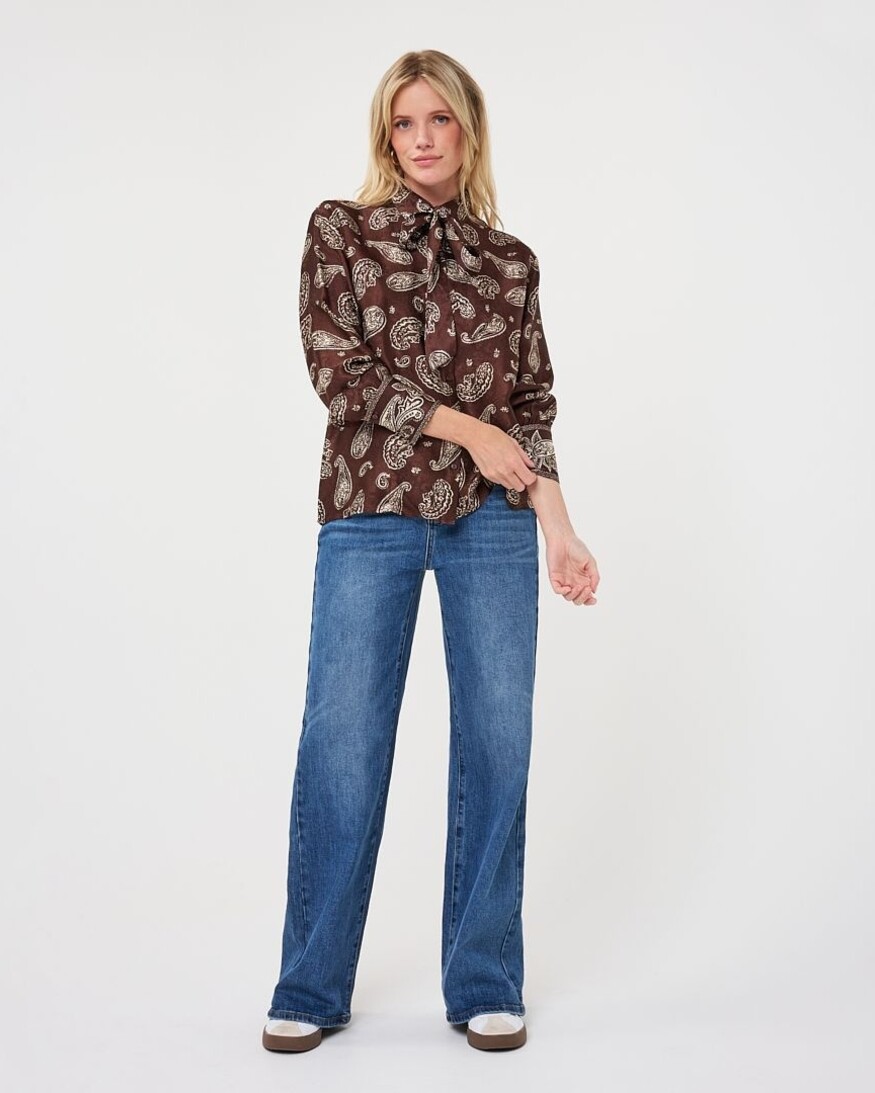 Esqualo Kira Bow Blouse