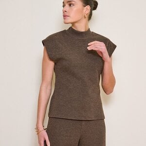 Esqualo Kyler Slvless Mockneck