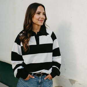 Brunette The Label Classic Rugby Polo