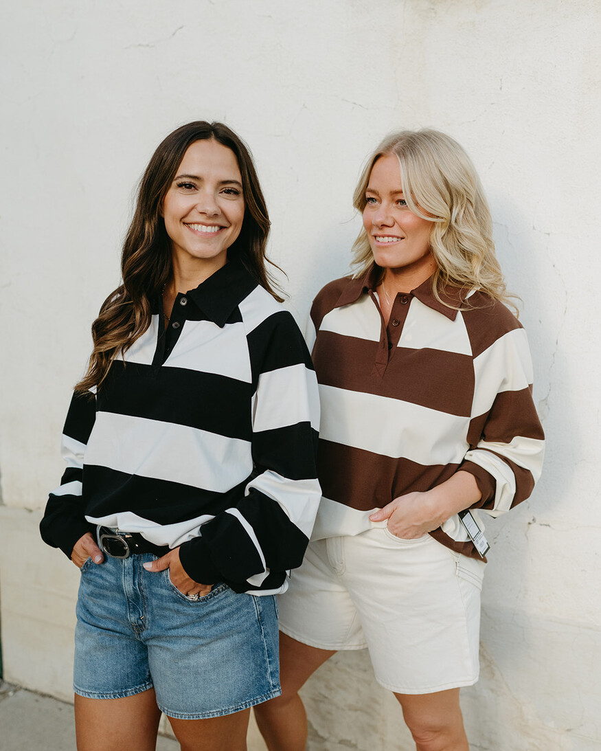Brunette The Label Classic Rugby Polo