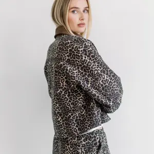 Brunette The Label Leopard Magali Jacket