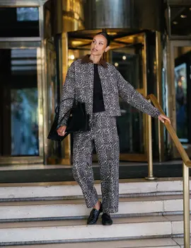 Brunette The Label Leopard Magali Jacket