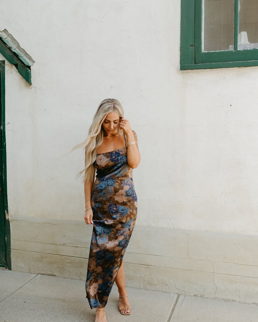 Lulus Austin Column Dress