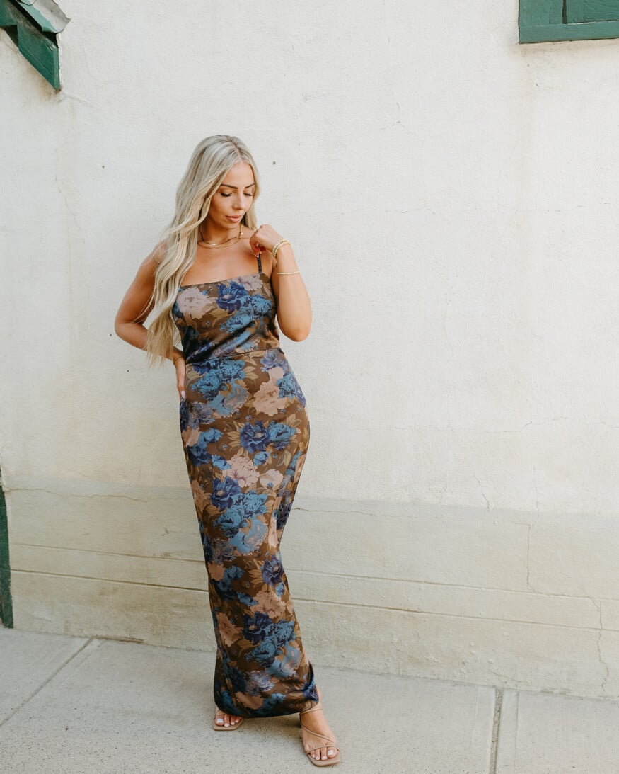 Lulus Austin Column Dress