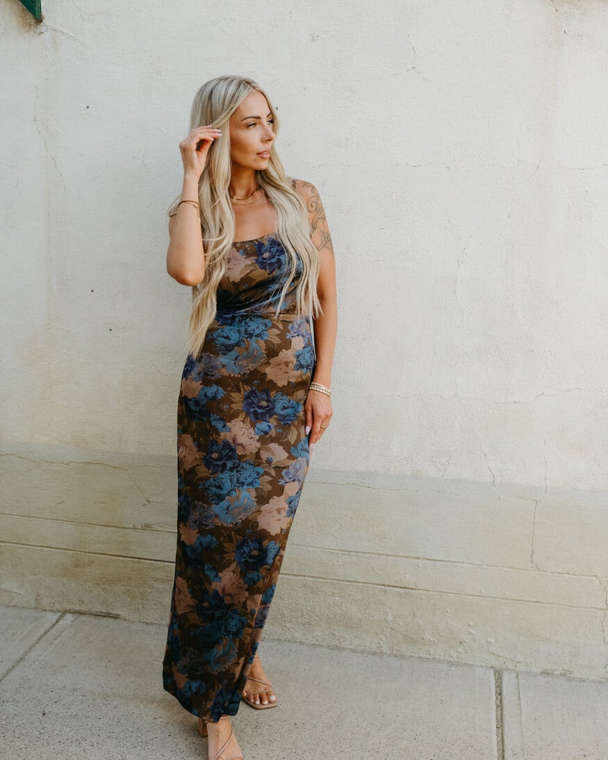 Lulus Austin Column Dress