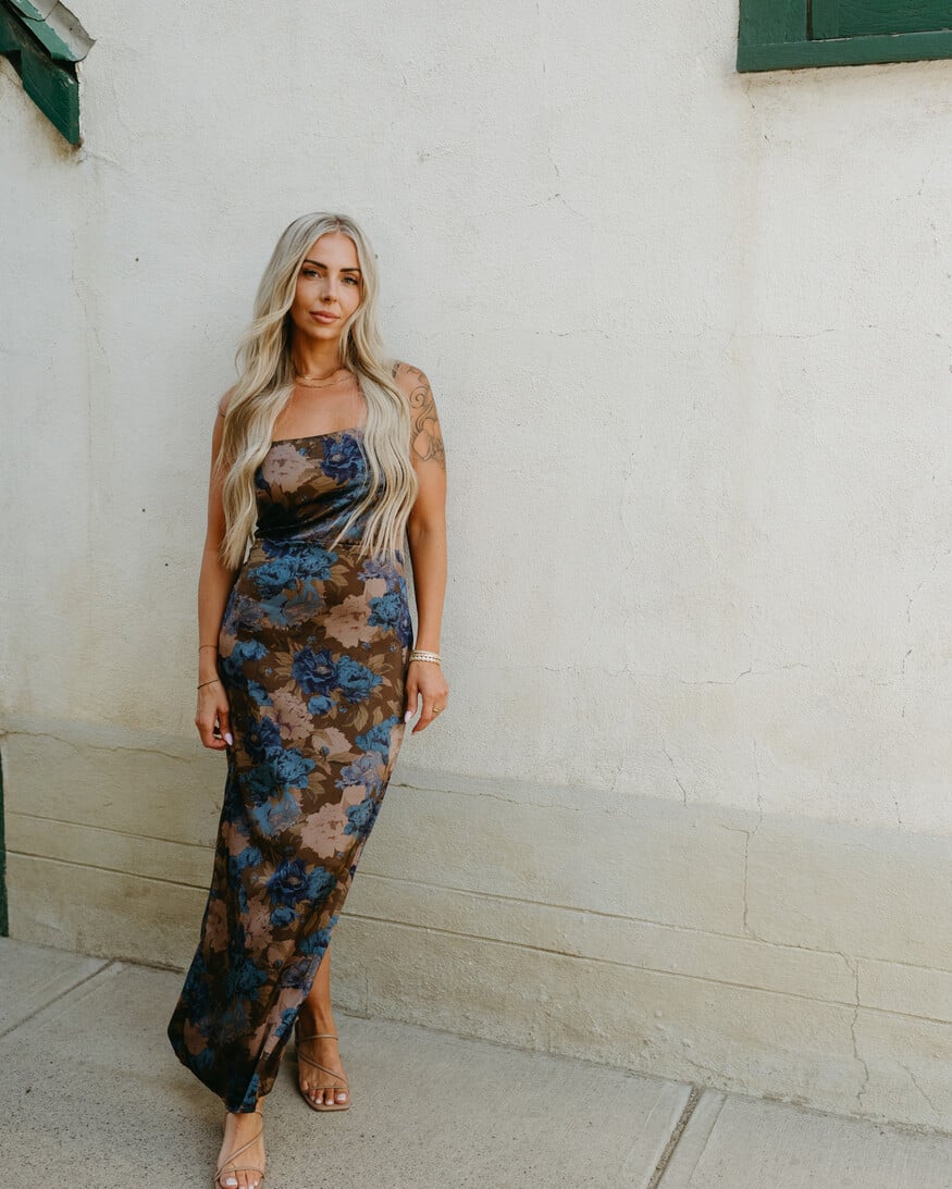 Lulus Austin Column Dress