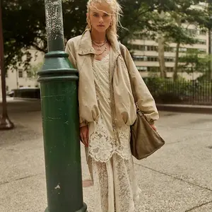 Free People Chelsea Funnel Neck Jacket