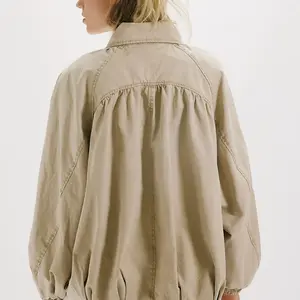 Free People Chelsea Funnel Neck Jacket