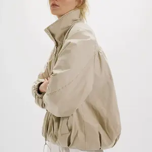 Free People Chelsea Funnel Neck Jacket