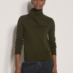 Apricot Winnie Button Detail Jumper