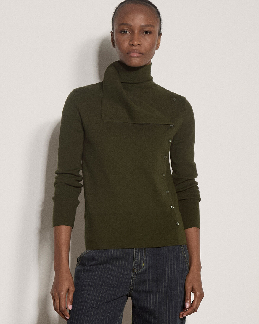 Apricot Winnie Button Detail Jumper