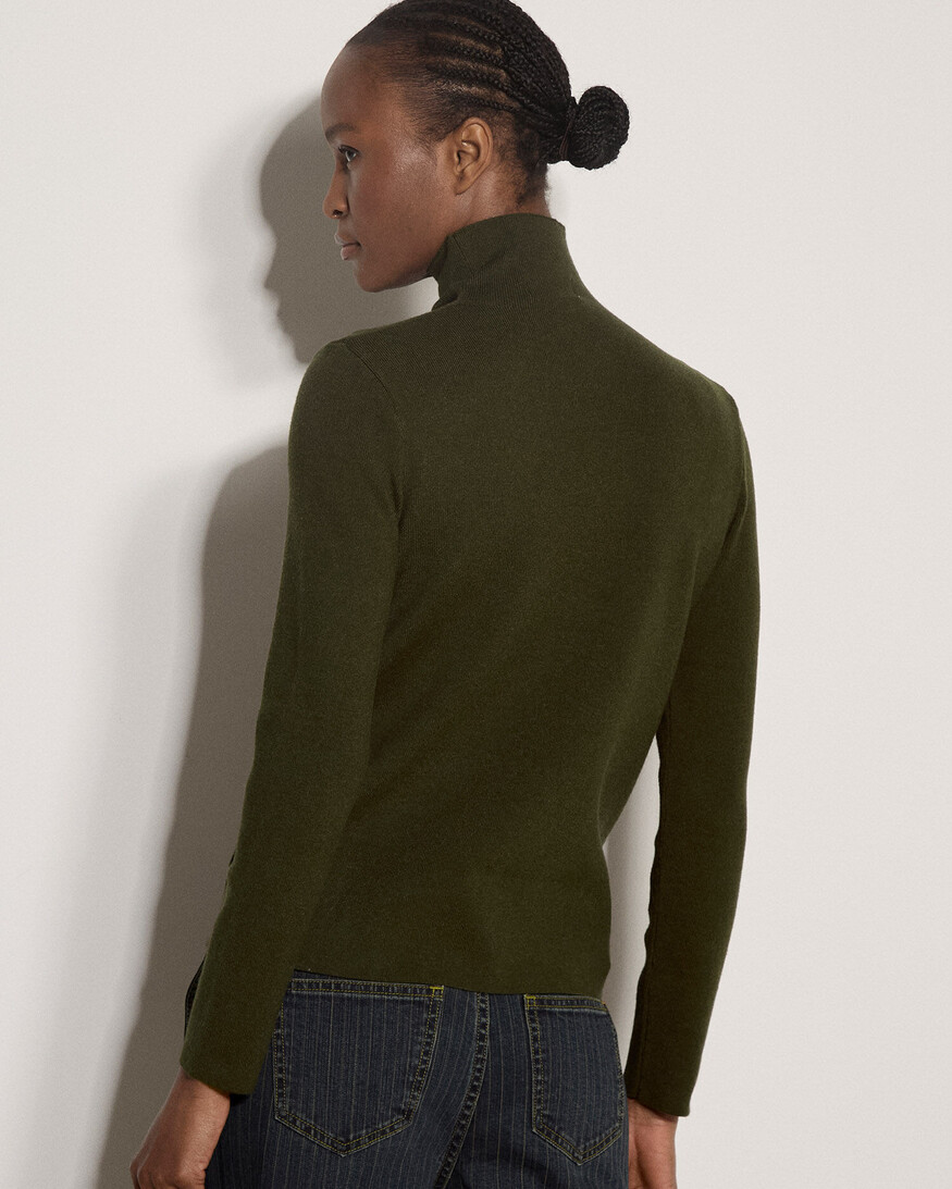 Apricot Winnie Button Detail Jumper