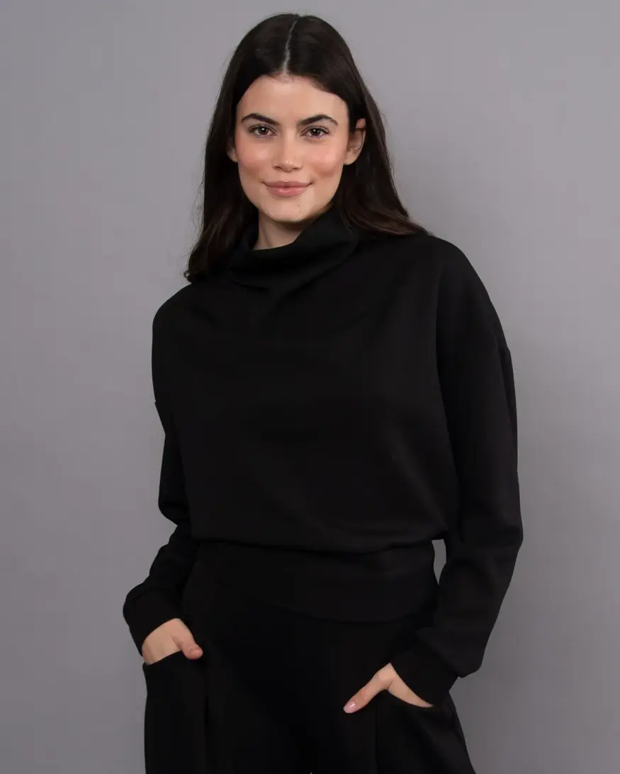 RD Style Freiza Soft Knit Funnel Neck