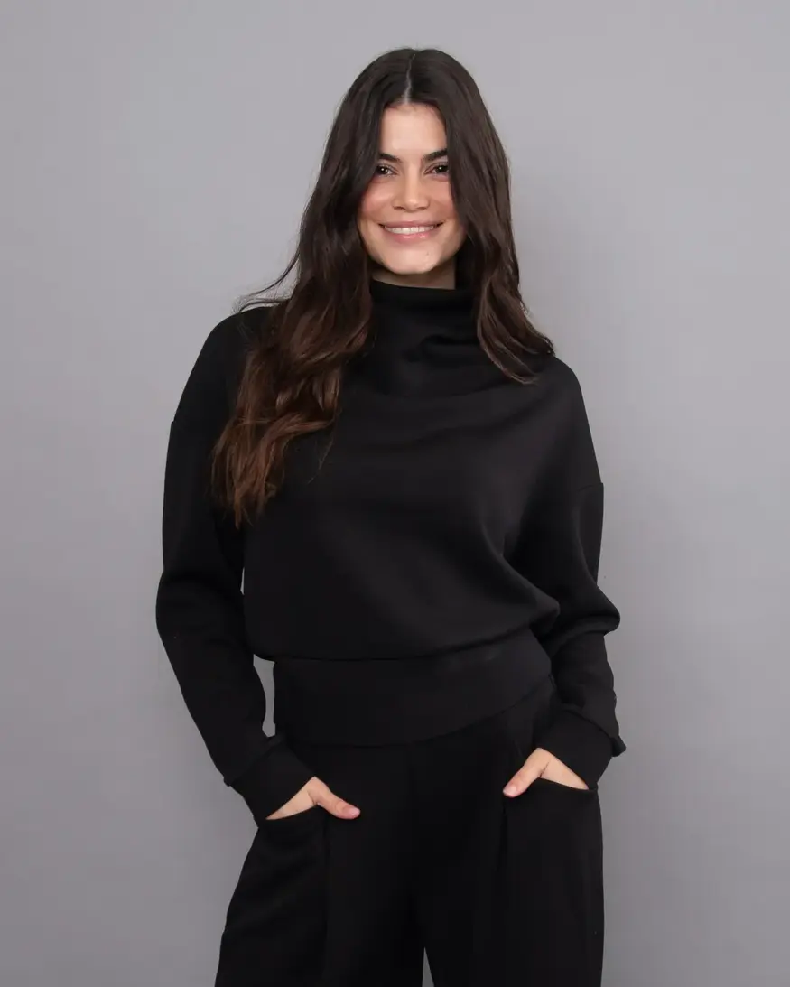 RD Style Freiza Soft Knit Funnel Neck