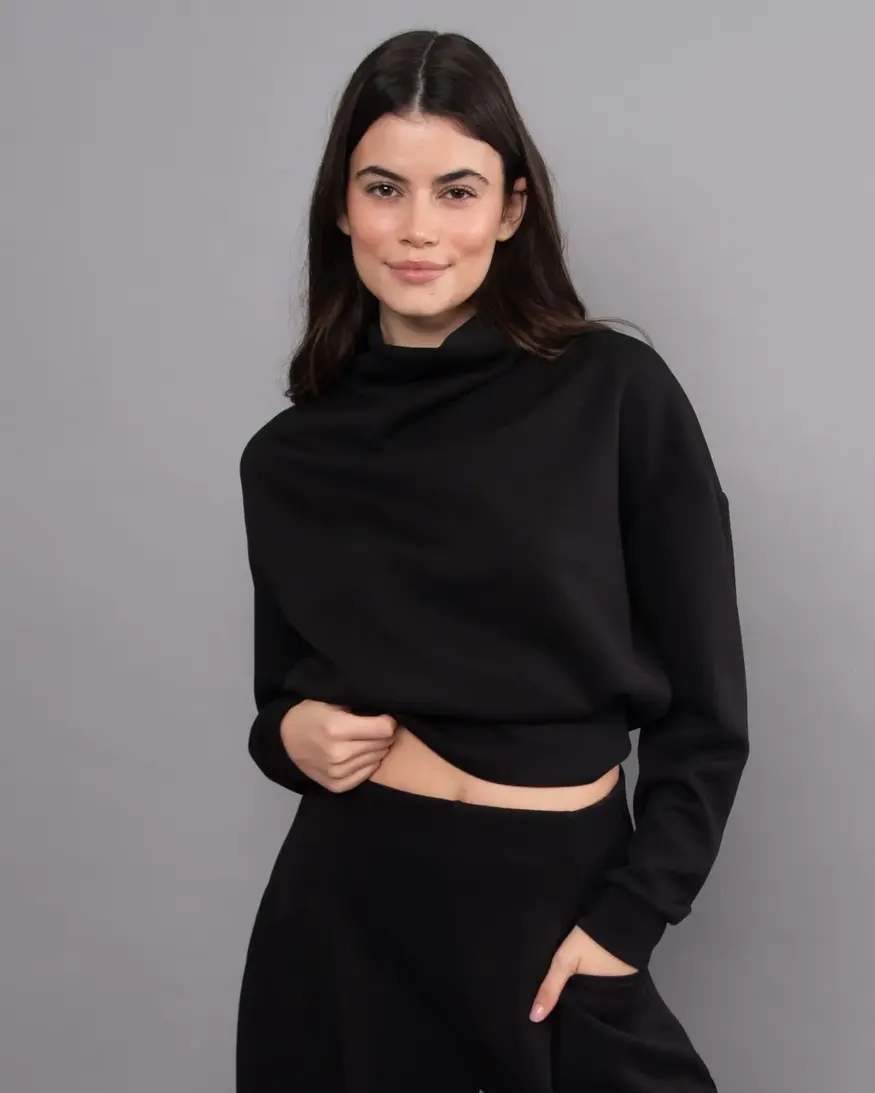 RD Style Freiza Soft Knit Funnel Neck