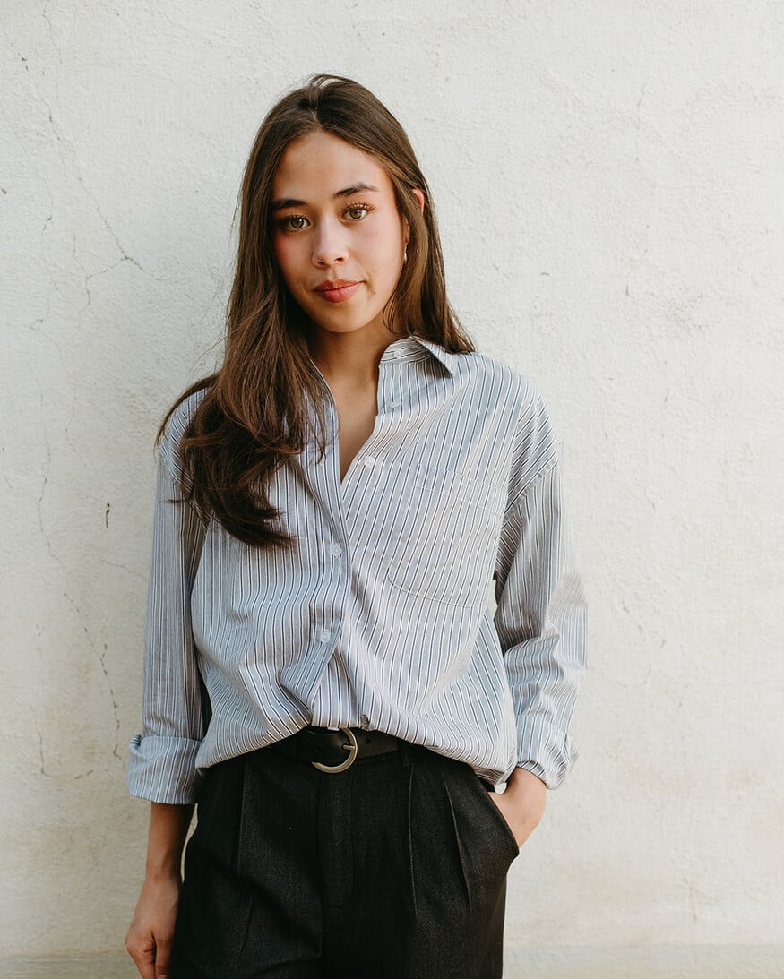 RD Style Padme Stripe Poplin Shirt