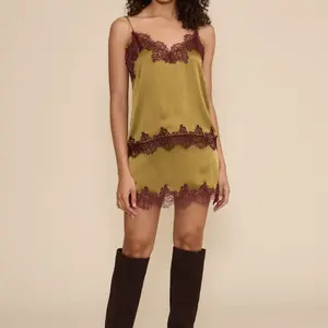 Lucy Paris Vanessa Satin Lace Cami