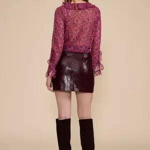Lucy Paris Hart Faux Leather Mini