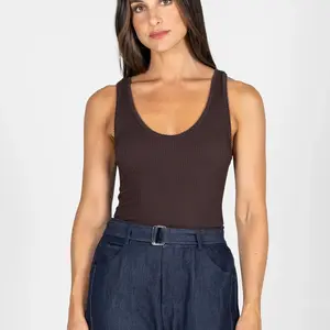 Cest Moi Seamless Textured Tank