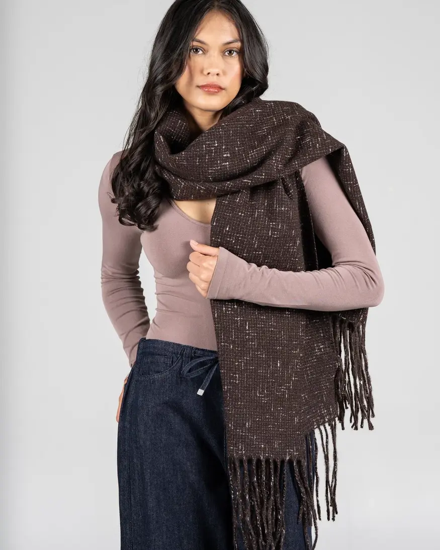 Cest Moi Speck Print Scarf
