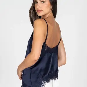 Cest Moi Satin Lace Cami