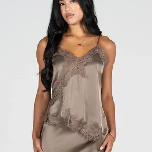 Cest Moi Satin Lace Cami
