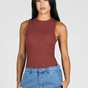 Cest Moi Seamless Textured Crew Tank