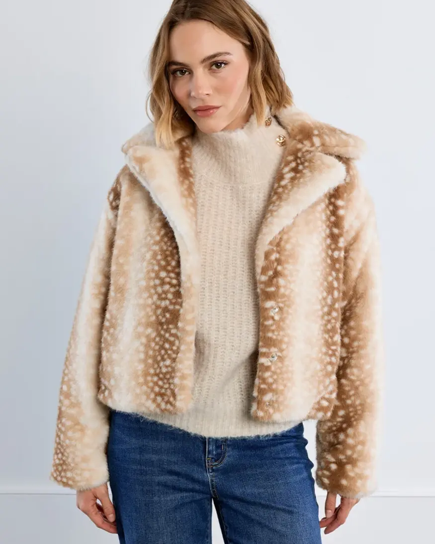 Molly Bracken Ayla Faux Fur Coat