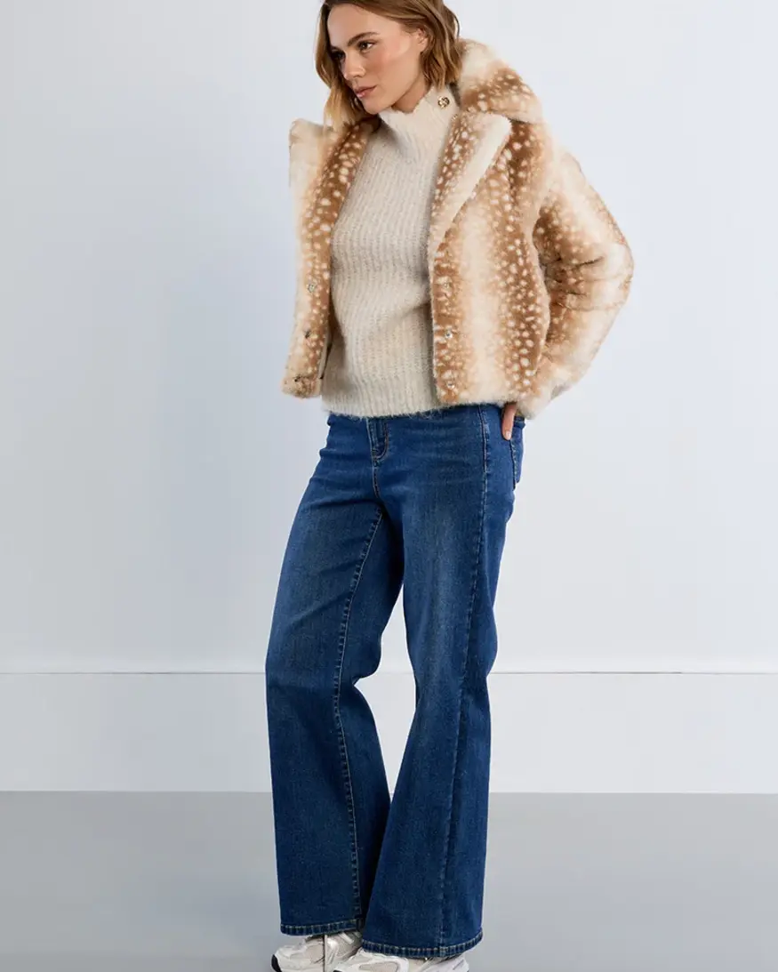 Molly Bracken Ayla Faux Fur Coat