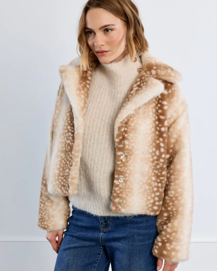 Molly Bracken Ayla Faux Fur Coat