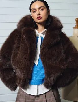 Molly Bracken Azura Faux Fur Jacket